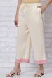 Beige Cotton Palazzo image number 0